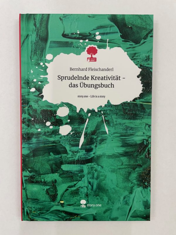 "Sprudelnde Kreativität - das Übungsbuch" mit persönlicher Widmung